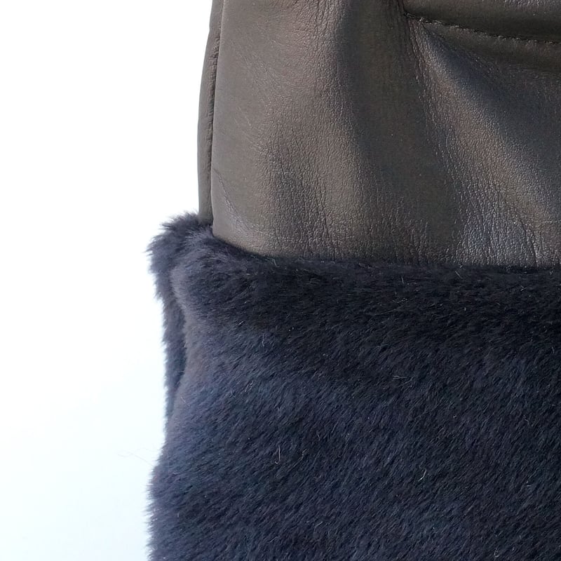 ムートン調ファー ショルダーバッグ・2 COLORS / FOLNA RD 083304 |  