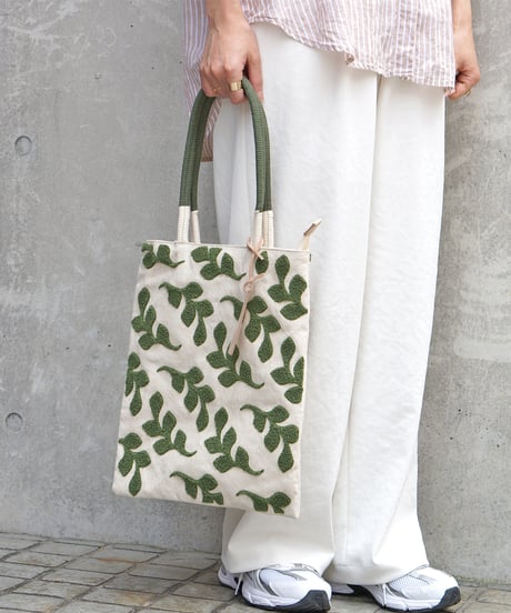 Folna サガラ刺繍 トートバッグ / No.K765111 / 3色展開