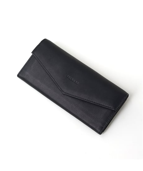 FOLNA RD ソフトレザー・ホイルレザー エンべロープ長財布 / No.2993901 / 2色展開
