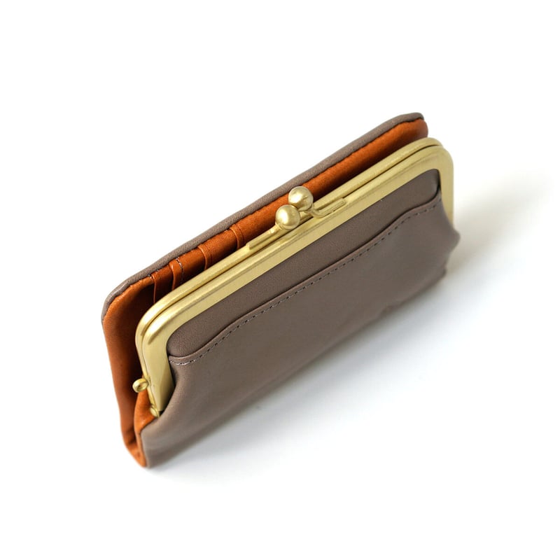 holly。様 ヌメオイルシュリンク がま口二つ折り財布・4 COLORS / Folna 2993666 |