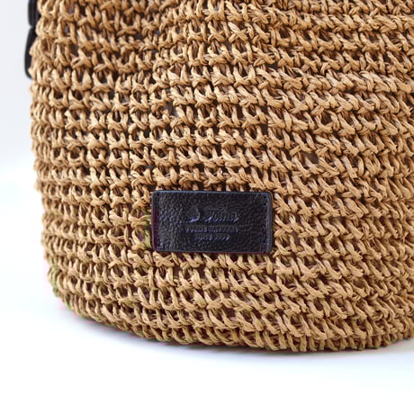 ペーパー 2WAY巾着ショルダーバッグ・1 COLORS(バイカラー)  / Folna K765002