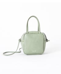 FOLNA RD スムースレザー 2WAYキューブボストンバッグ / No.224903 / 3色展開
