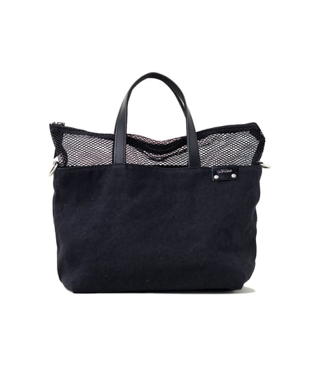 Folna コットン×メッシュ 2wayトートバッグ / No.224763 / 3色展開