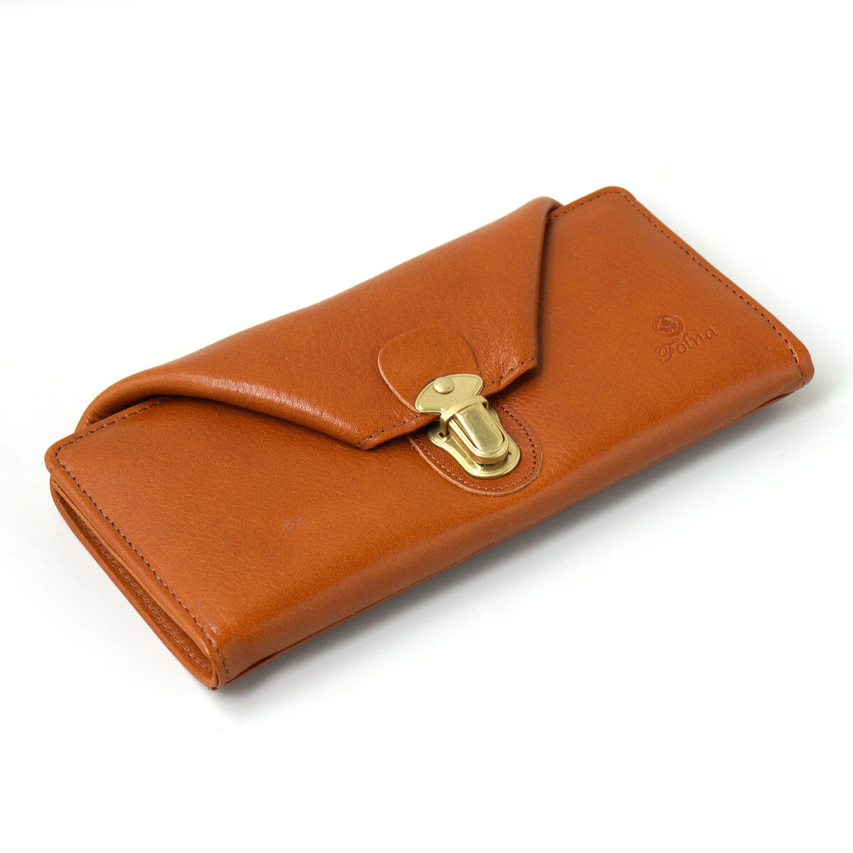 ヌメオイルシュリンク ワンタッチオープン長財布・4 COLORS / Folna 