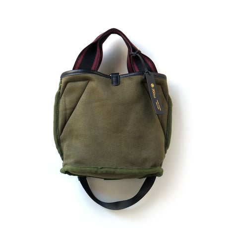 リバーシブルファー 2WAYトートバッグ・2 COLORS / Folna K901076