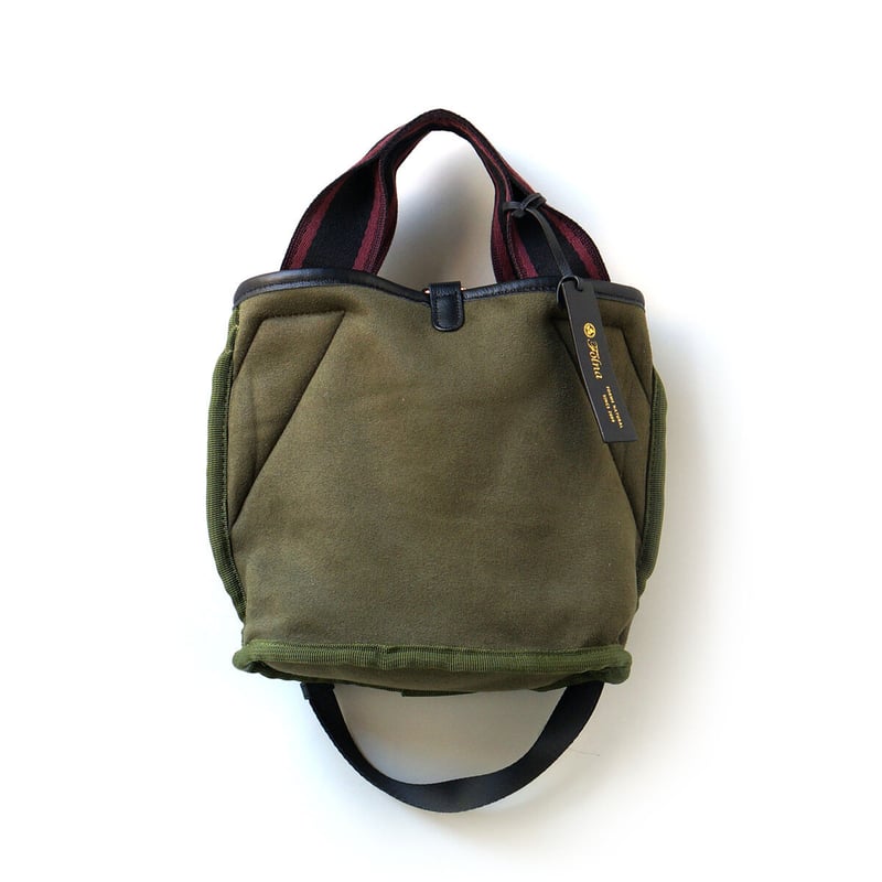 9008【未使用品】 ELLE UPCYCLE‪✕‬FUR 2way バッグ リバーシブルファー 2WAYトートバッグ・2 COLORS / Folna