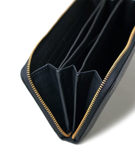 Folna ソフトフルタンニンレザー コンパクトラウンドファスナー長財布 / No.2993782 / 4色展開