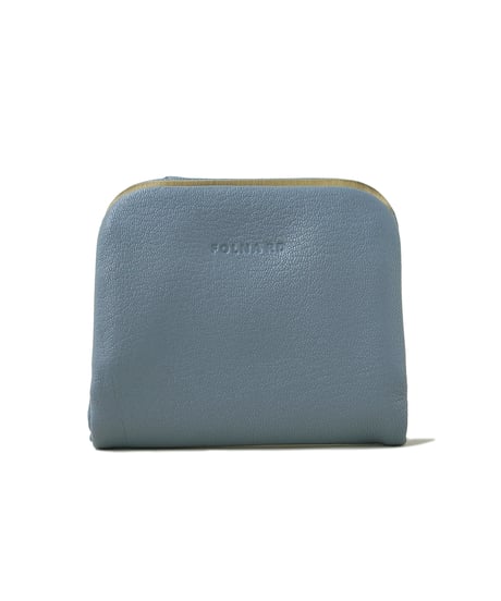 FOLNA RD ゴートレザー 天溝がま口二つ折り財布 / No.2993899 / 3色展開