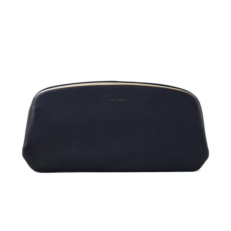 ソフトレザー ロング天溝がま口 / FOLNA RD 2993878 / Color BLAC