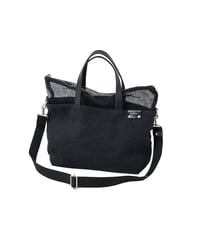 Folna コットン×メッシュ 2wayトートバッグ / No.224763 / 3色展開
