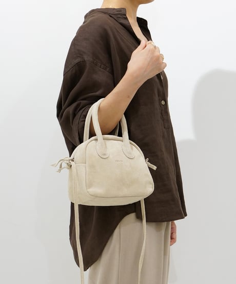 FOLNA RD ピッグスエード2WAYアールボストンバッグ / No.083347 / 3色展開