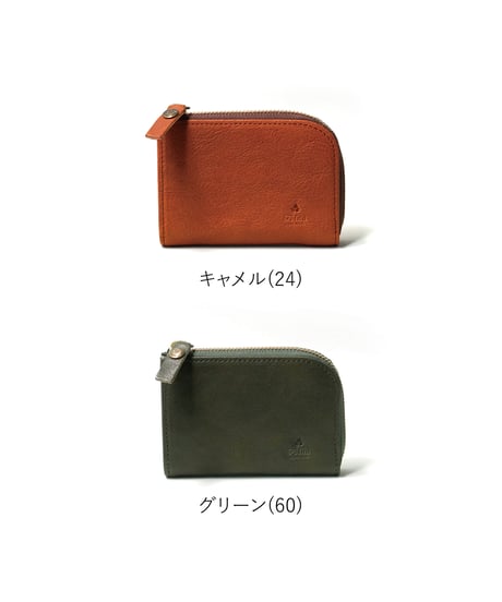 Folna栃木レザー Lファスナーショート財布 / No.2993803 / 3色展開