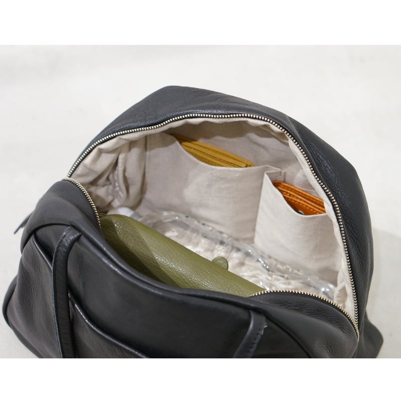 予約販売・3月上旬～中旬頃 発送予定】ソフトレザーボストンバッグ M