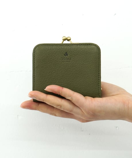 Folna ソフトゴートレザー がま口二つ折り財布 / No.2993845 / 4色展開