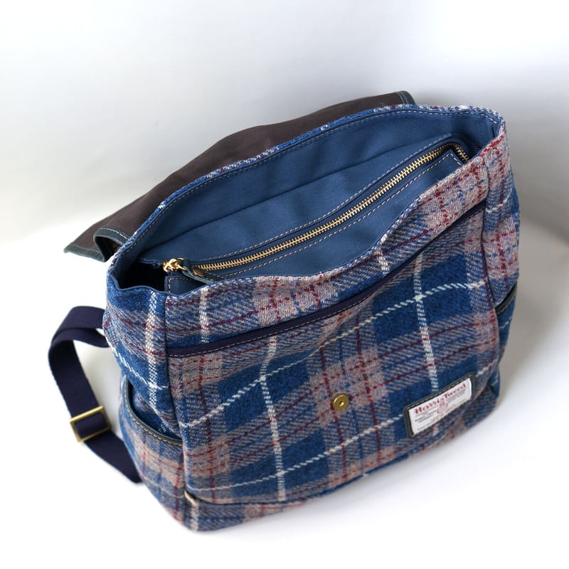 フォルナ ハリスツイード Folna Harris Tweed がま口 長財布 フォルナ ハリスツイード Folna Harris Tweed がま口 長財布 fit