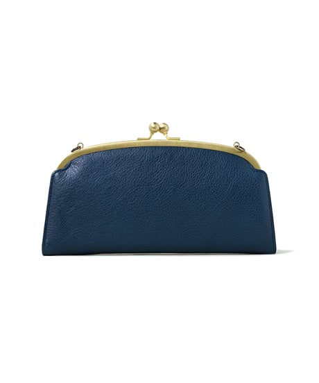 Folna ソフトヌメ革 チェーンショルダー付き・がま口長財布 / No.2993743 / 4色展開