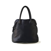 ソフトレザーブガッティボストンバッグ / FOLNA RD 083294-D / Color BLACK