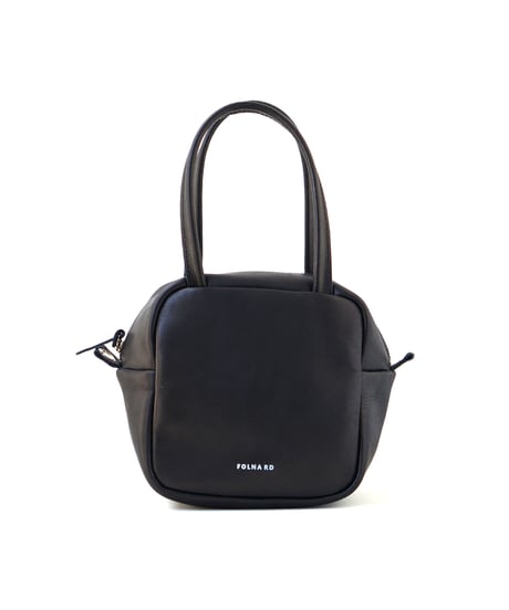 FOLNA RD スムースレザー 2WAYキューブボストンバッグ / No.224903 / 3色展開