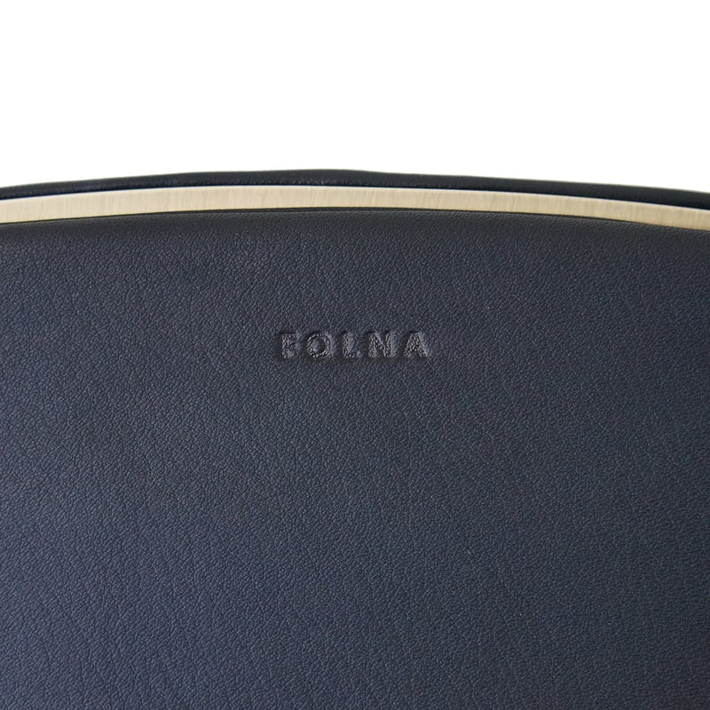 大名行列 天溝がま口 ソフトレザー ロング天溝がま口 / FOLNA RD 2993878 / Color BLAC