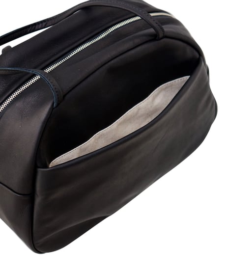 FOLNA RD ソフトレザーボストンバッグ M-SIZE / No.083258-E / BLACK