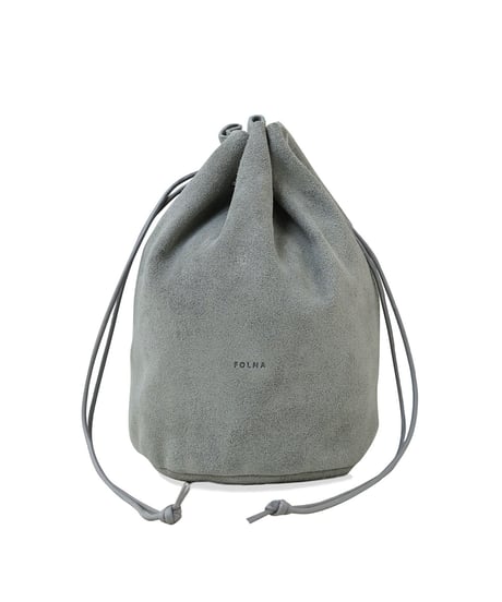 FOLNA RD ベロアレザー巾着ショルダー / No.224882 / 5色展開
