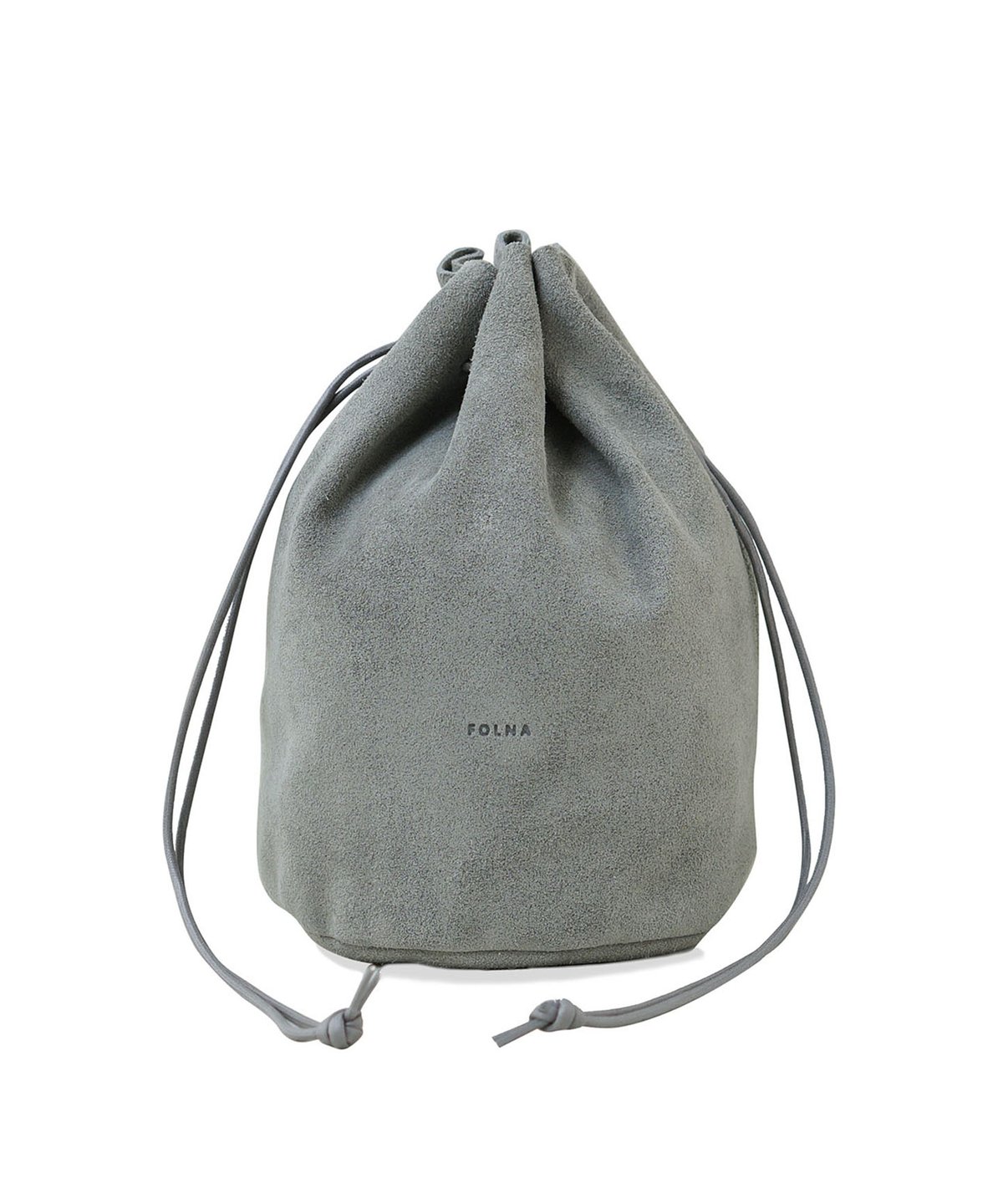 FOLNA RD ベロアレザー巾着ショルダー / No.224882 / 5色展開 | FOL