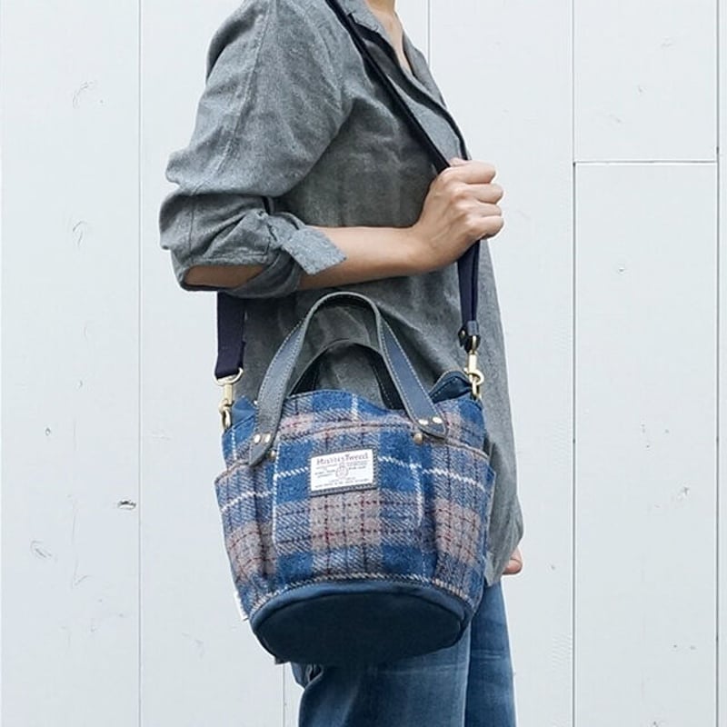 ハリスツイード 2Wayガーデンバッグ / Folna 224540 HARRIS TWEED