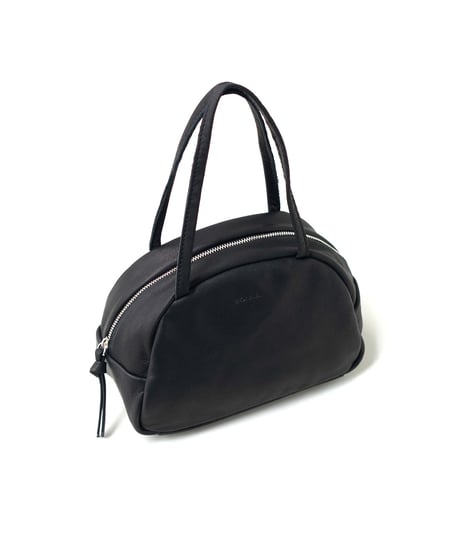 FOLNA RD ソフトレザーボストンバッグ SS-SIZE / No.083302-E / BLACK