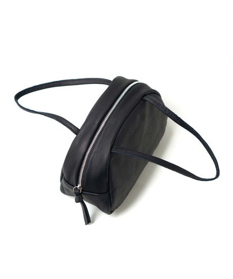 FOLNA RD ソフトレザーボストンバッグ SS-SIZE / No.083302-E / BLACK