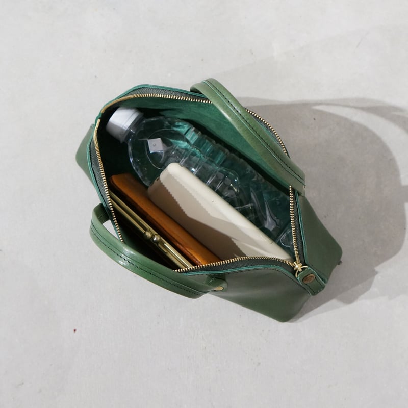 売約済み　専用商品 ヌメオイルシュリンク ミニボストンバッグ・2 COLORS / Folna