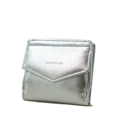 FOLNA RD ソフトレザー・ホイルレザー エンべロープ二つ折り財布 / No.2993900 / 2色展開