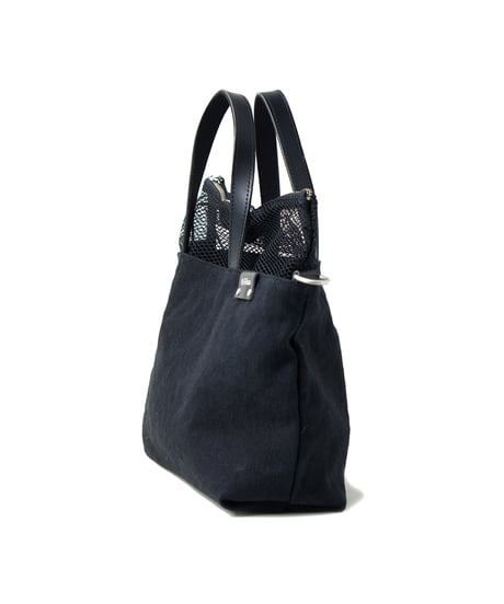 Folna コットン×メッシュ 2wayトートバッグ / No.224763 / 3色展開