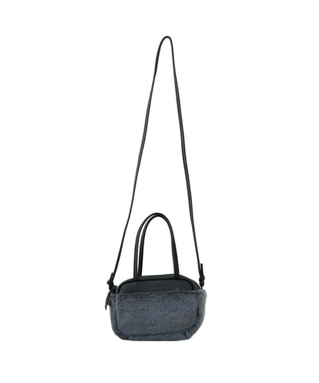 FOLNA RD ラビット調ファー 2WAYボストンバッグ / No.K904076 / 2色展開