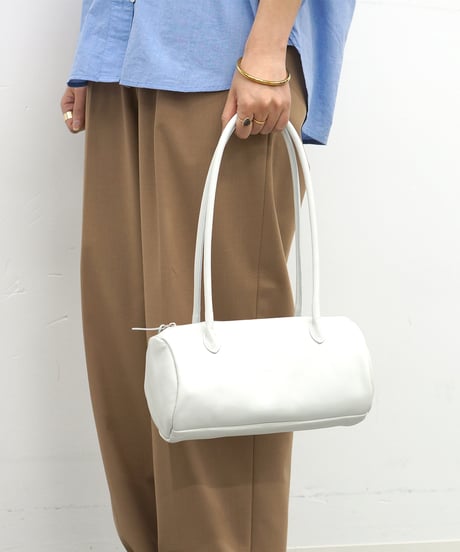 FOLNA RD スムースレザー ロングハンドル ロールボストンバッグ / No.224904 / 3色展開