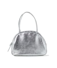 【予約販売・7月上旬～中旬頃 発送予定】 FOLNA RD ホイルレザーボストンバッグ M-SIZE / No.083339 / SILVER