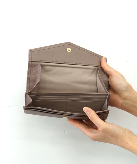 FOLNA RD ゴートレザー エンべロープ長財布 / No.2993788 / 4色展開