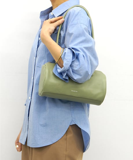 FOLNA RD スムースレザー ロングハンドル ロールボストンバッグ / No.224904 / 3色展開