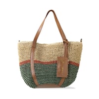 ペーパー トートバッグ・1 COLORS(バイカラー) / Folna K765001