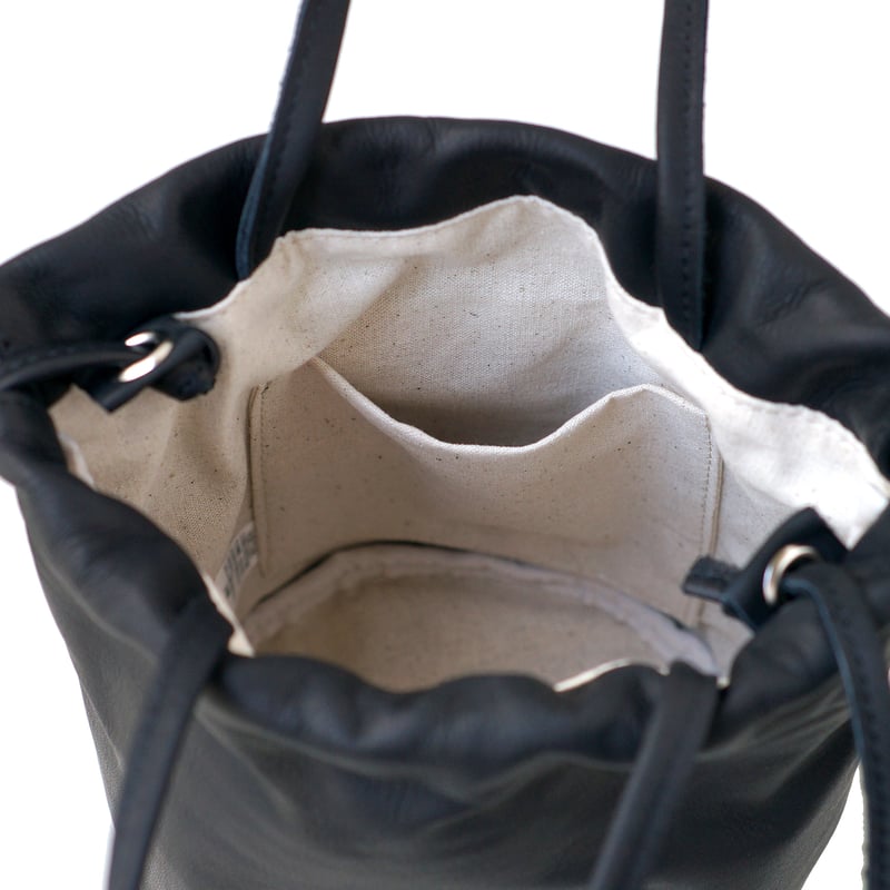 予約販売・3月上旬～中旬頃 発送予定】ソフトレザー2WAY巾着ショルダー