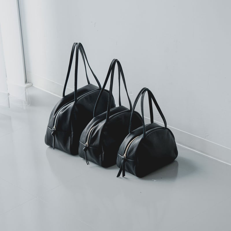 ブラックレザー ボストンバッグ 中型 セール】シボレザー2WAYボストン（ボストンバッグ）｜LOEKA（ロエカ