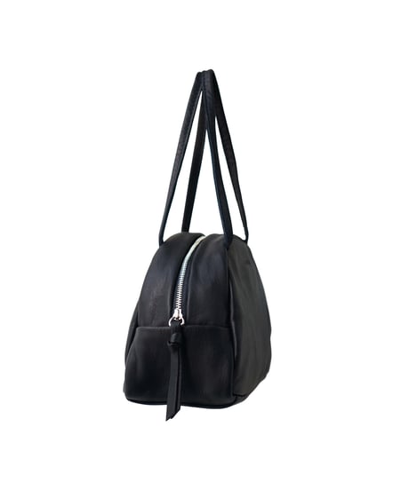 FOLNA RD ソフトレザーボストンバッグ SS-SIZE / No.083302-E / BLACK
