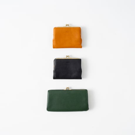 オリーブヌメ がま口二つ折り財布・4 COLORS / Folna 2993869