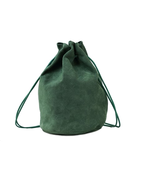 FOLNA RD ベロアレザー巾着ショルダー / No.224882 / 5色展開