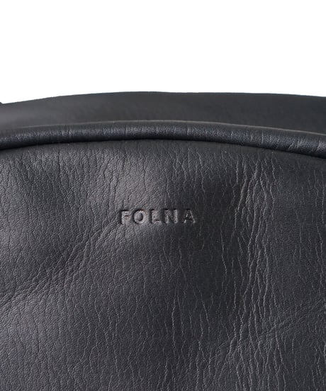 FOLNA RD ソフトレザーボストンバッグ S-SIZE / No.083257-E / BLACK