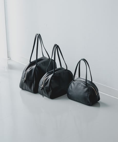 FOLNA RD ソフトレザーボストンバッグ S-SIZE / No.083257-E / BLACK