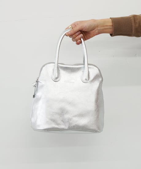 FOLNA RD ホイルレザーブガッティボストンバッグ / No.083357 / 2色展開