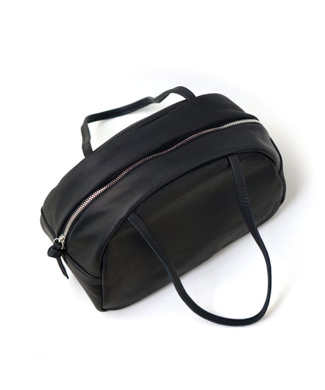 FOLNA RD ソフトレザーボストンバッグ S-SIZE / No.083257-E / BLACK
