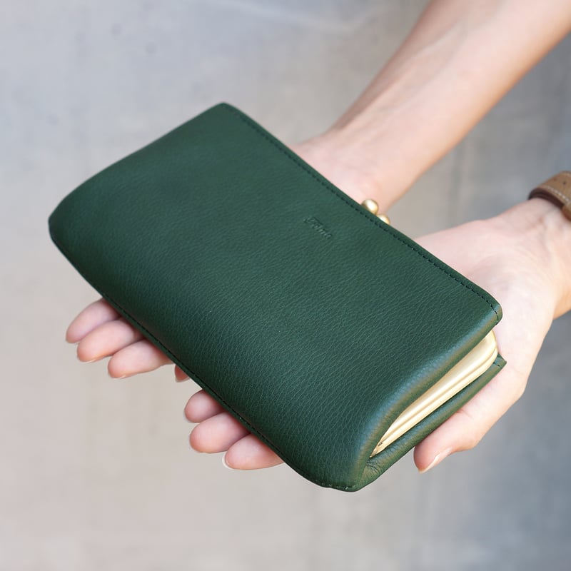 オリーブヌメ がま口長財布・4 COLORS / Folna 2993870 | FOLNA