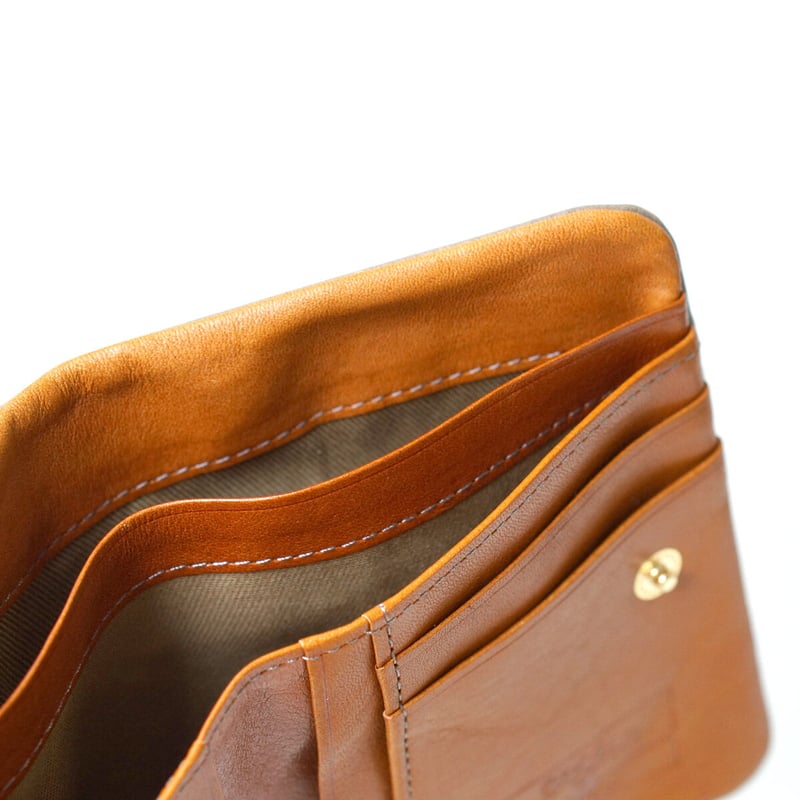 ヌメオイルシュリンク がま口二つ折り財布・4 COLORS / Folna 2993666 |