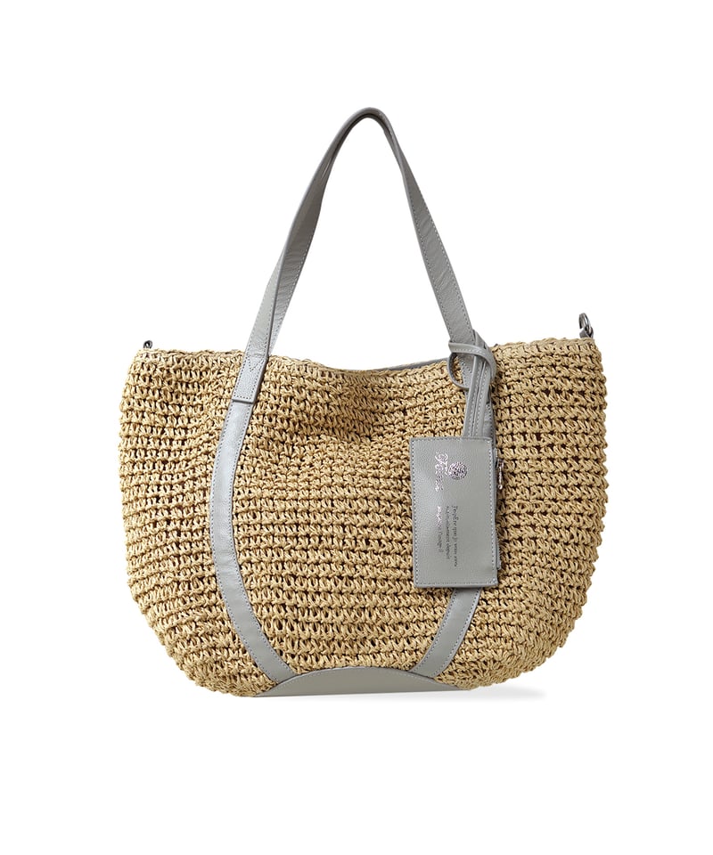 Folna フォルナ トートバッグ  ペーパー    グレージュ レディース / 240001197014 Folna｜ペーパー トートバッグ - Folna(フォルナ) | キナリノモール